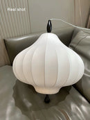 Ljojo Japanese Wabi-Sabi Silk Lantern Chandelier Medieval Retro Hanging Lamp