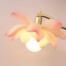 Ljojo Lotus Table Lamp - Chinese Style Art Decor for Living Room, Bedroom, Study