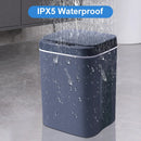 Ljojo 16L Electric Sensor Trash Can Touchless Smart Bin Kitchen Bathroom Garbage Bin