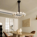 Modern Glass Bubble Master Bedroom LED Pendant Light by Ljojo - High-end Nordic Villa Chandeliers