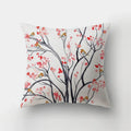 Deer Animal & Natural Leaves Cushion Cover by Ljojo - Home Decoration