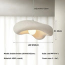 Ljojo Boho Resin Bird's Nest Designer Chandelier for Villa Home Decor