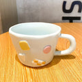 Ljojo Macaron Color Coffee Mug - 400ML Cute Ceramic Cup