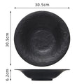 Ljojo Matte Ceramic Deep Plate Set - Restaurant Quality Tableware