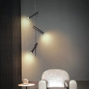 Ljojo Vertical Suspension Modern LED Pendant Light Spot Foyer Dining Room Hanging Lamp