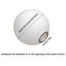Ljojo Matte White Globe G9 Glass Shade Replacement Various Sizes Glass Cover