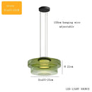 Green Glass Pendant Light in Modern Style by Ljojo - Ideal for Kitchen Island and Dining Room