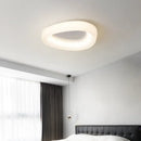 Cream Chandelier Ring Warm Ceiling Light Bedroom Living Room Modern Minimalist Home Decor Lighting Fixture by Ljojo