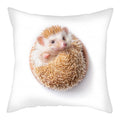 Hedgehog Print Pillow Cover for Home Sofa Decor 45X45cm - Ljojo