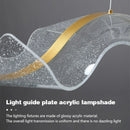 Modern LED Dining Room Pendant Light | Ljojo Wave Bar Counter Lamp | Creative Home Decor Lighting