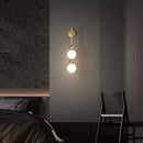 Modern Gold LED Wall Lamp for Living Room Corridor Bedroom Dining Room by Ljojo