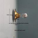 Ljojo LED Wall Light Mirror White Iron Bedside Wall Lamp
