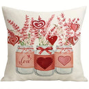 Ljojo Love Balloon Bear Decorative Pillowcase for Home Sofa Cover