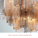 Ljojo Medieval Chandelier Murano Glass Luxury Retro Villa Dining Room Lamp