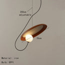 Ljojo Magnetic Attraction Pendant Light Adjustable Wire for Dining Room & Bedroom
