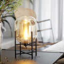 Ljojo Glass Ball Floor Lamp Scandinavian Postmodern Bedroom Reading Lamp
