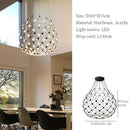 Ljojo Minimalist LED Pendant Light for Modern Living Spaces