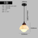 Ljojo Marble Wabi Sabi Droplight Pendant Lamp for Kitchen Island & Dining Desk