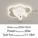 Cloud Ceiling Light Cream LED Round Fixture Kids Bedroom Study Hanging Ljojo
