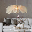 Vintage Wabi Sabi Fabric Pendant Light | Japanese Style Chandelier for Living Room - Ljojo