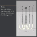 Ljojo Modern Art Chandelier LED Pendant Light for Home Decor