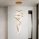 Ljojo LED Pendant Light: Modern Chandeliers for Living Room & Dining Room