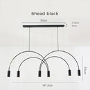 Ljojo Minimalist Postmodern Geometric Chandeliers for Home and Restaurants