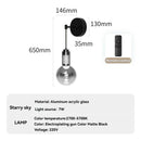 Modern Glass Pendant Lights for Bedroom Dining Room by Ljojo - Stylish Night Lighting Décor