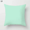 Ljojo Mint Green Blue Geometric Cushion Cover Modern Home Decor