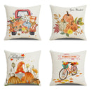 Ljojo Maple Leaf Pillow Case Set for Autumn Harvest Home Decor