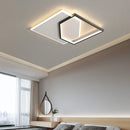 Ljojo Modern Geometric Metal LED Ceiling Lights Luxury Stylish Chandelier for Home, Office, Bedroom