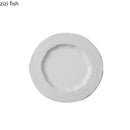 Ljojo Matte Wave Texture Ceramic Plate Set