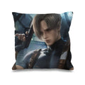 Ljojo Leon Kennedy Anime Pillowcase - 45x45 Decorative Cushion Cover