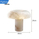 Ljojo Marble Table Lamp LED Light for Bedroom, Dressing Table, Study Desk