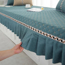 Ljojo Linen Quilted Bay Window Mat - Sofa Cushion & Kang Mat 2025