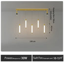 Ljojo LED Chandelier for Dining Room - Modern Energy Saving Pendant Lighting