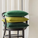 Green Velvet Throw Pillow Cover 45*45cm - Ljojo Ultra Soft Pillowcase