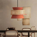 Japanese Style Restaurant Bamboo Woven Pendant Light for Sushi Corridor by Ljojo