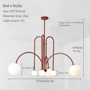 LED Pendant Lamp Modern Magic Bean Hanging Light Living Room Chandelier Ljojo