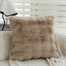 18x18in Plush Cushion Cover for Couch, Sofa & Bedroom by Ljojo