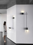 Ljojo Long Strip Wall Lamp Modern Line Living Room Hotel Wall Light