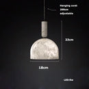 Ljojo Marble Art LED Chandelier - Luxury Dining Room Ceiling Lighting