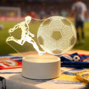 3D Football Night Light - Desktop Decor, Sports Enthusiast Gift - Ljojo