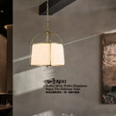 Japanese Pendant Lights Wabi-sabi Fabric Lamp | LED Indoor Lighting by Ljojo