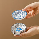 Ljojo Mini Ceramic Plate Set for Sushi Soy Sauce & Snacks