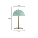 Ljojo Modern Mushroom Table Lamp LED Desk Light for Home Office Decor