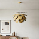 LED Ceiling Chandelier Lamp Spanish Design Metal Pine Cone Hanging Pendant Light Ljojo