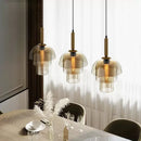 Glass Vintage Dining Room Chandelier Pendant Light by Ljojo