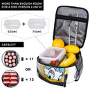 Ljojo Mickey Mouse Daisy Insulated Lunch Bag for Travel