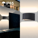 Ljojo LED Wall Sconces 7W Indoor/Outdoor Up Down Wall Mount Lights